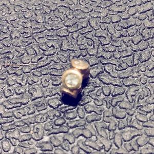 14k Pandora lights aquamarine spacer RETIRED